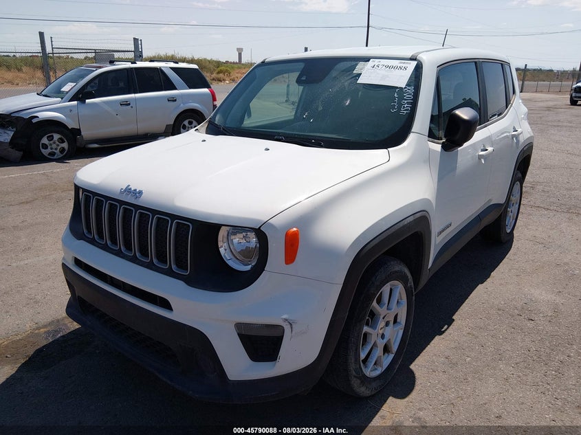 Vin: zacnjdb19ppp72756, lot: 46288912, jeep renegade latitude 4x4 20232