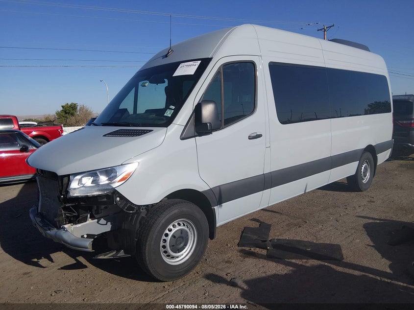 Vin: w1z4kghy7tt615377, lot: 46288918, mercedes-benz sprinter 2500 high roof 4-cyl diesel 20262