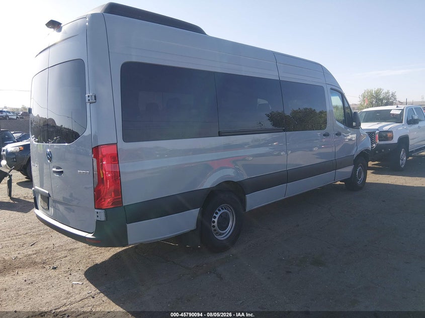 Vin: w1z4kghy7tt615377, lot: 46288918, mercedes-benz sprinter 2500 high roof 4-cyl diesel 20264