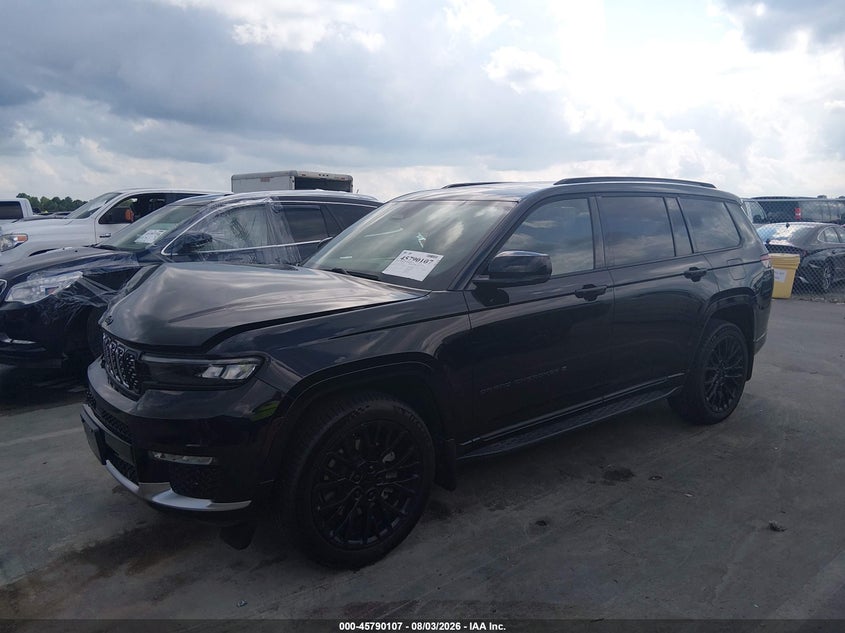 Vin: 1c4rjket8n8571960, lot: 46288931, jeep grand cherokee l summit reserve 4x4 20222