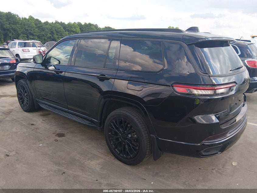 Vin: 1c4rjket8n8571960, lot: 46288931, jeep grand cherokee l summit reserve 4x4 20223