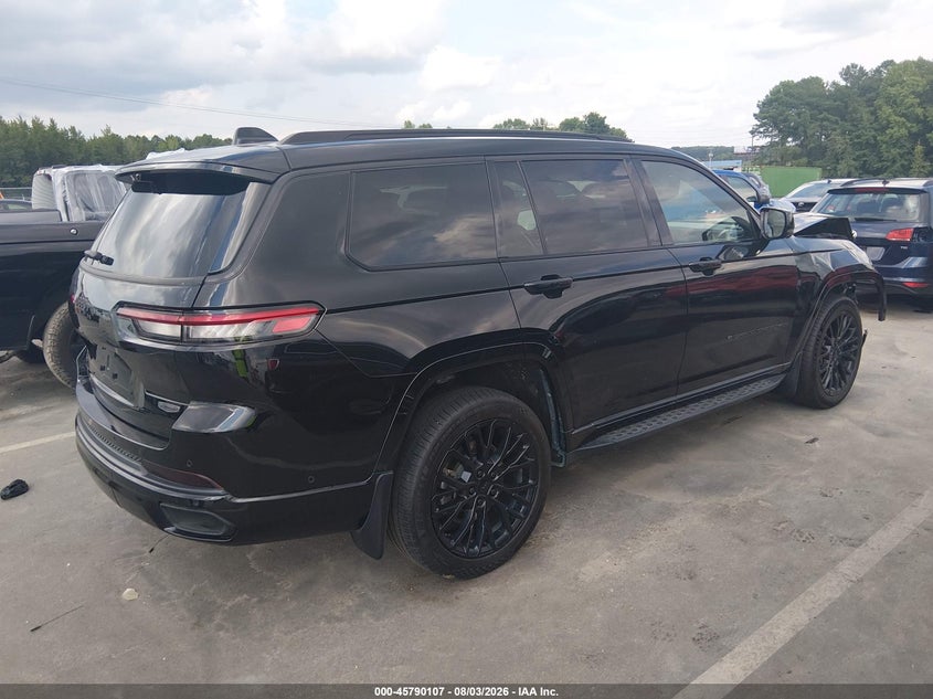 Vin: 1c4rjket8n8571960, lot: 46288931, jeep grand cherokee l summit reserve 4x4 20224