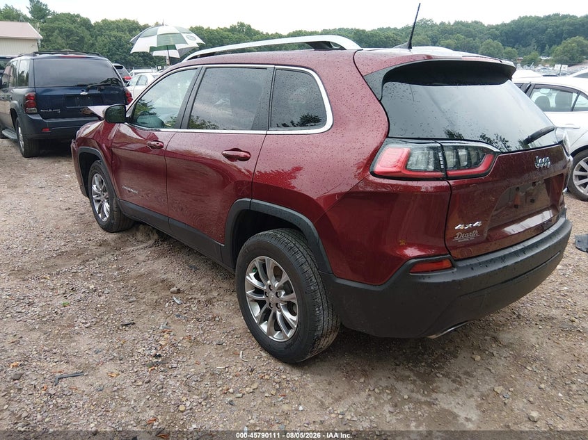 Vin: 1c4pjmmn7md173067, lot: 46288935, jeep cherokee latitude lux 4x4 20213