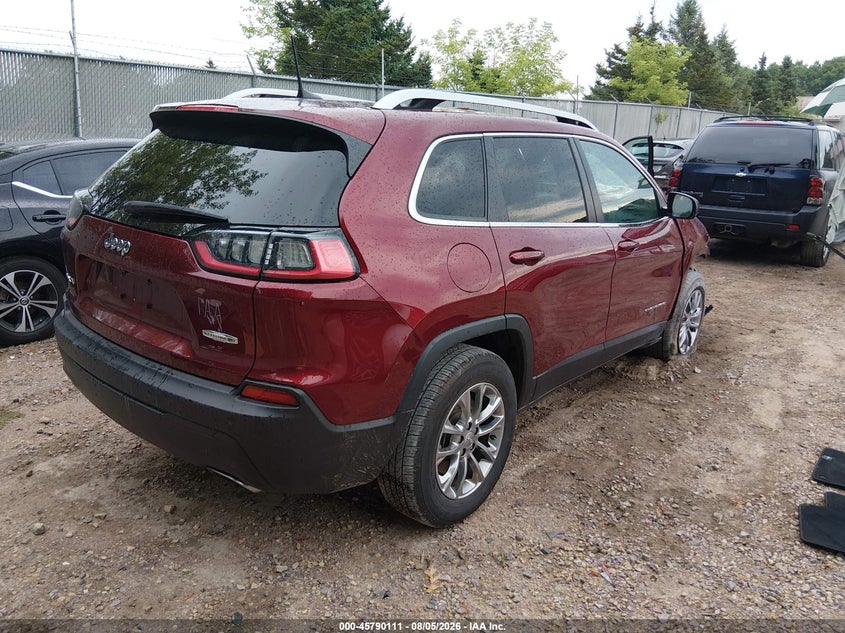 Vin: 1c4pjmmn7md173067, lot: 46288935, jeep cherokee latitude lux 4x4 20214