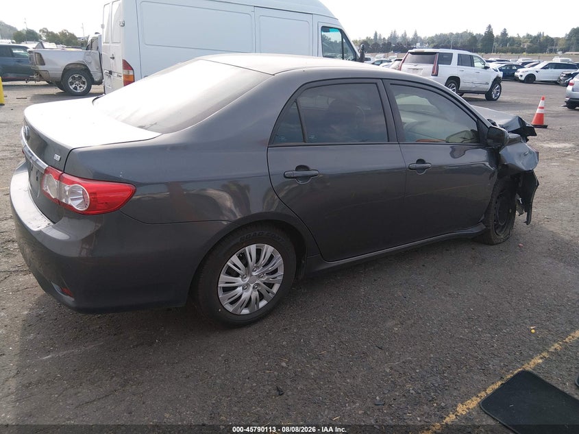 Vin: 2t1bu4ee0bc587303, lot: 46288937, toyota corolla le 20114