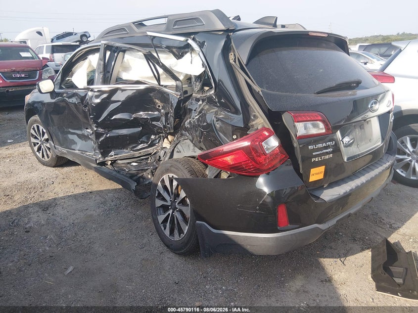 Vin: 4s4bsbnc2g3324136, lot: 46288940, subaru outback 2.5i limited 20163
