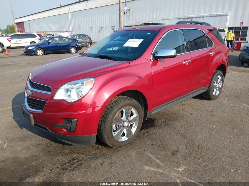 2015 Chevrolet Equinox, Left & Right Side, IAAI, VIN 2GNFLFEK3F6209884 — photo 2