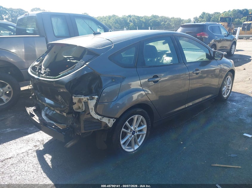 Vin: 1fadp3k20jl299265, lot: 46288965, ford focus se 20184