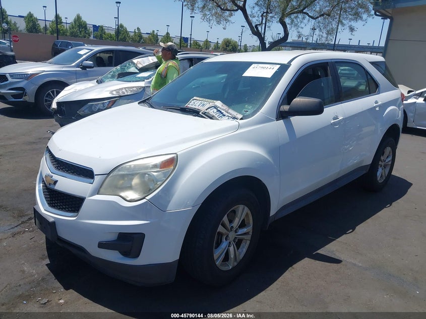 Vin: 2gnalaek0f1112636, lot: 46288968, chevrolet equinox ls 20152