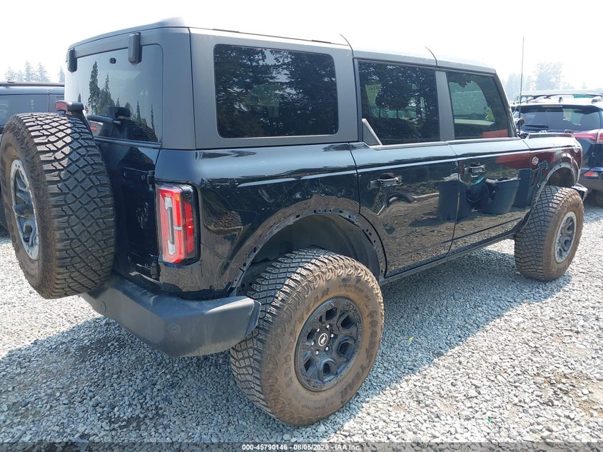 Vin: 1fmee5dp8plb61969, lot: 46288970, ford bronco wildtrak 20234