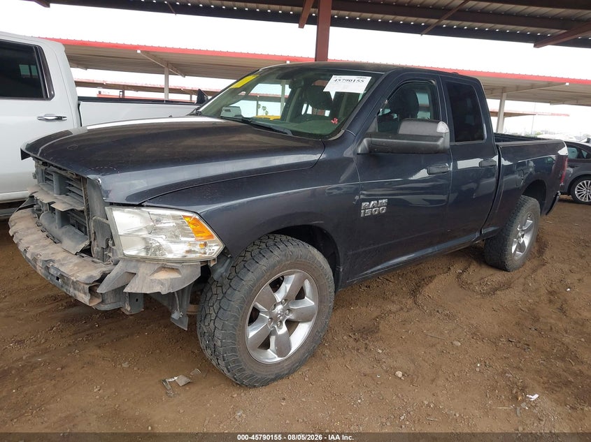 Vin: 1c6rr7fg5js345869, lot: 46288979, ram 1500 express  4x4 6'4 box 20182