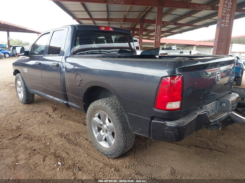 Vin: 1c6rr7fg5js345869, lot: 46288979, ram 1500 express  4x4 6'4 box 20183