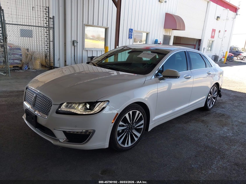 Vin: 3ln6l5mu9kr608450, lot: 46289016, lincoln mkz hybrid reserve ii 20192