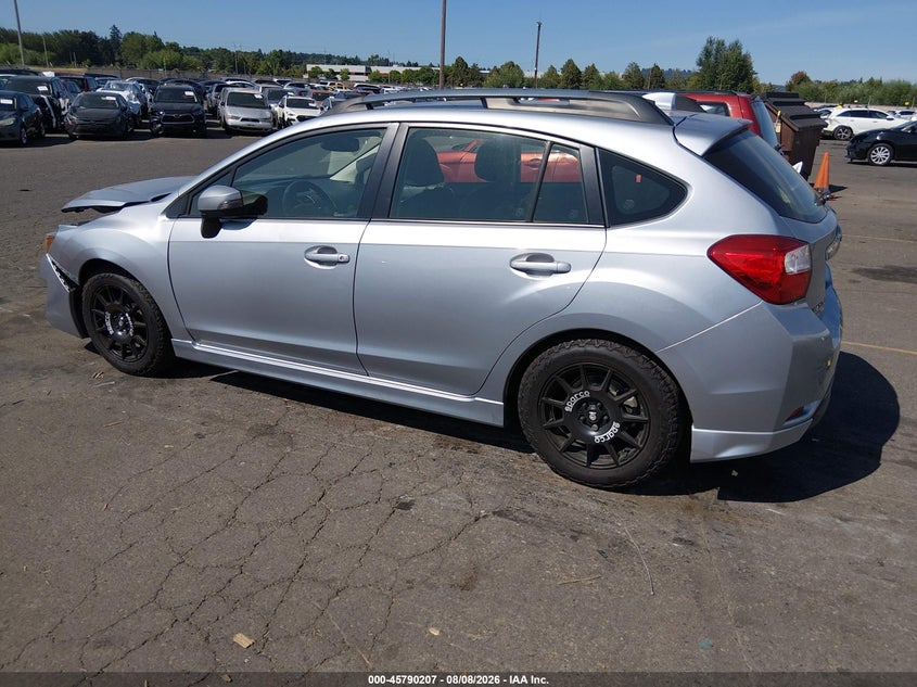 Vin: jf1gpau68g8280413, lot: 46289031, subaru impreza 2.0i sport limited 20163