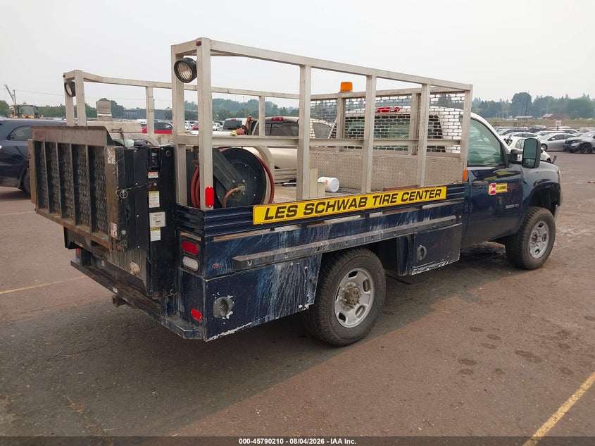 Vin: 1gt01zcg3cf121729, lot: 46289034, gmc sierra 2500hd work truck 20124