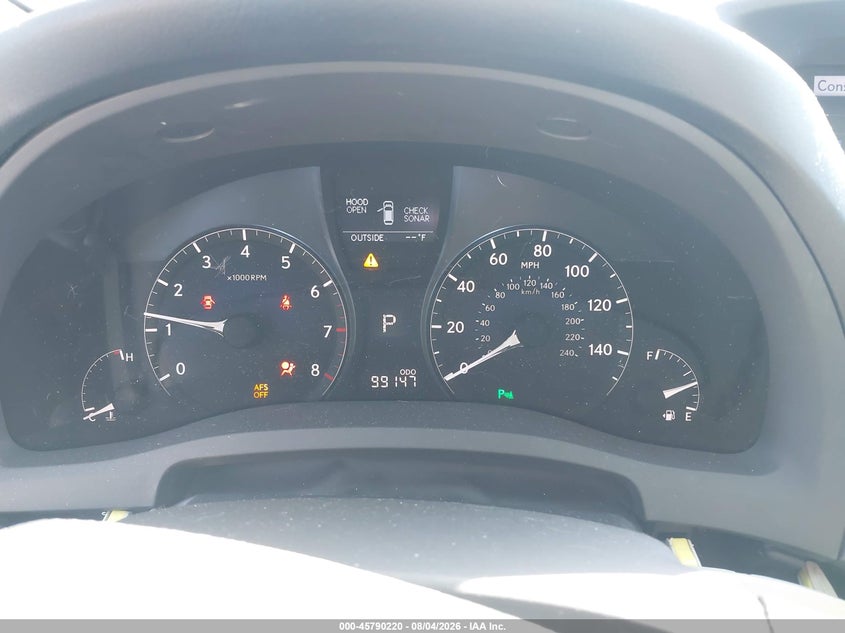 2011 LEXUS RX 350 auction photo 7