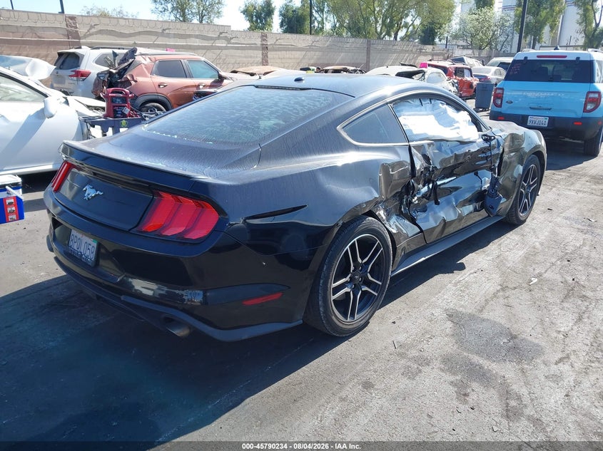 Vin: 1fa6p8th4l5108902, lot: 46289058, ford mustang ecoboost premium fastback 20204
