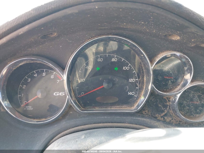 PONTIAC G6 2009 VIN 1G2ZH36N994109863
