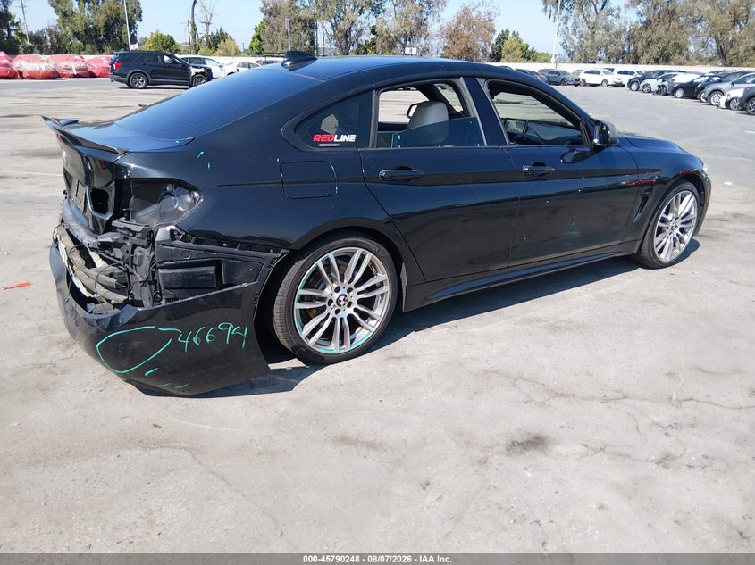 Vin: wba4a9c58fgl85153, lot: 46289072, bmw 428 gran coupe 20154