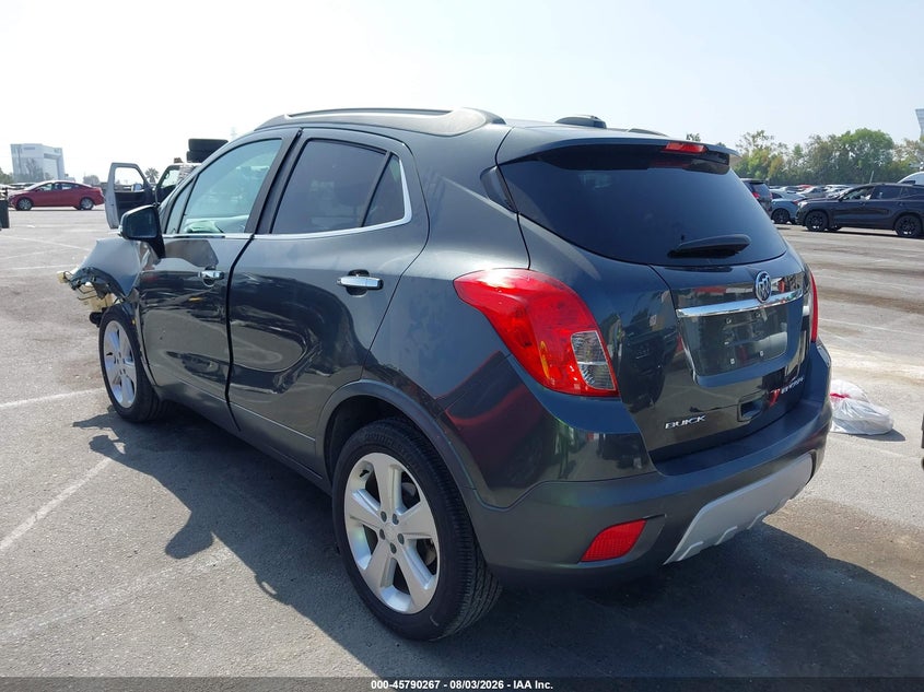 Vin: kl4cjbsb9gb664858, lot: 46289091, buick encore convenience 20163