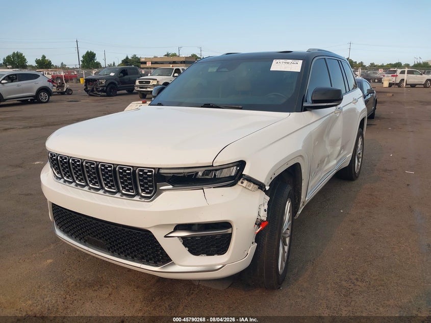 Vin: 1c4rjgeg3p8740365, lot: 46289092, jeep grand cherokee summit 4x2 20232