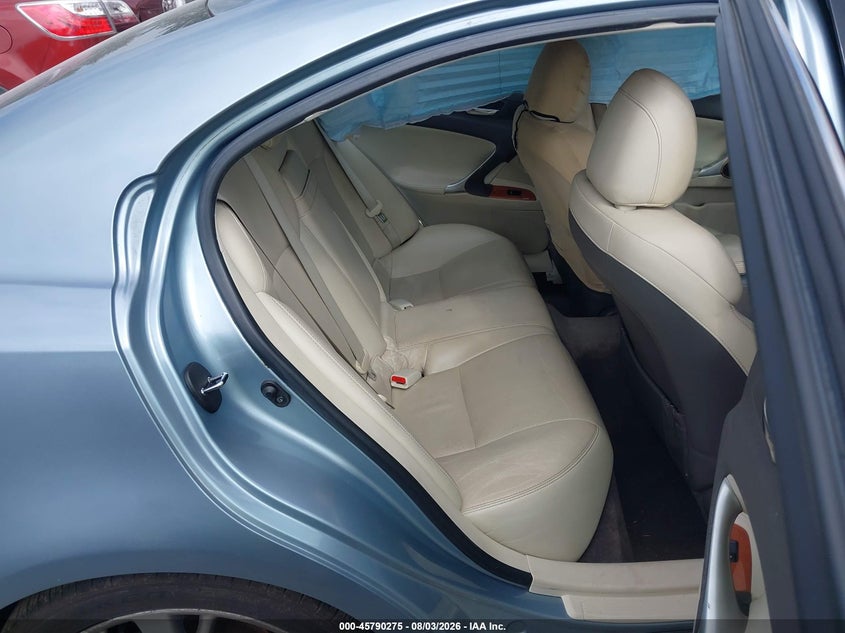 2009 LEXUS IS 250 auction photo 8