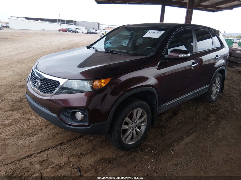 Vin: 5xyku3a17bg017980, lot: 46289129, kia sorento ex 20112