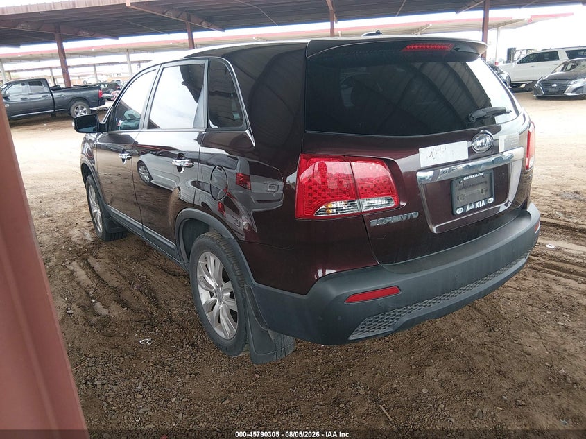 Vin: 5xyku3a17bg017980, lot: 46289129, kia sorento ex 20113