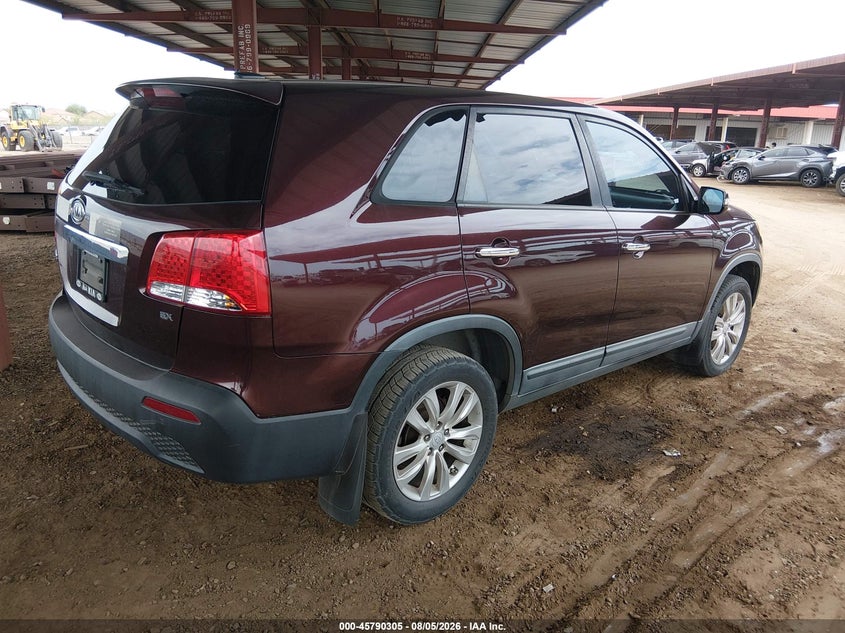 Vin: 5xyku3a17bg017980, lot: 46289129, kia sorento ex 20114