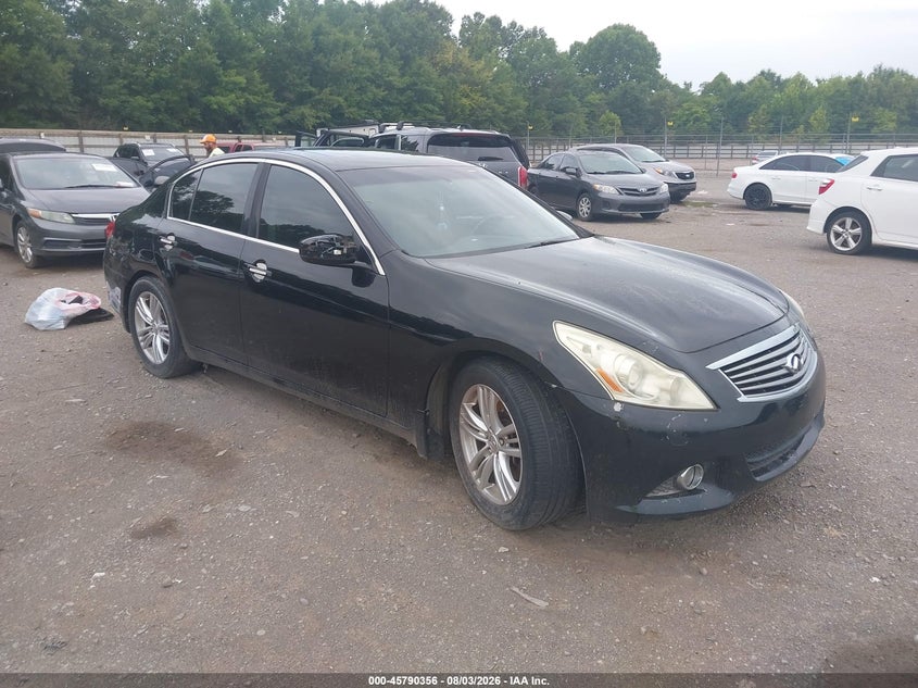 2013 INFINITI G37 auction photo 1
