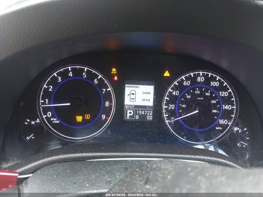 2013 INFINITI G37 auction photo 7