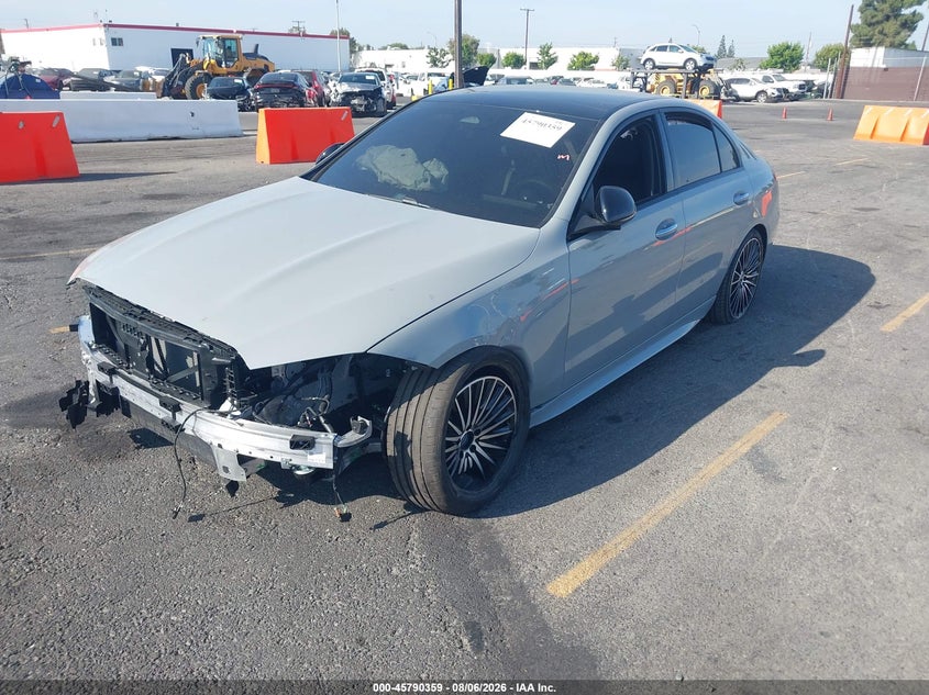 Vin: w1kaf4gb6tr319281, lot: 46289183, mercedes-benz c 300 20262