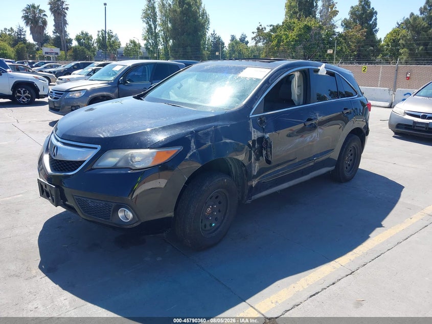 2014 Acura RDX, Звичайний знос, IAAI, VIN 5J8TB4H56EL001336 — фото 2