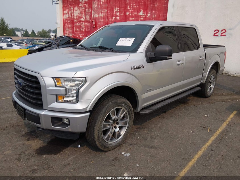 Vin: 1ftew1eg3fkd28297, lot: 46289236, ford f-150 xlt 20152