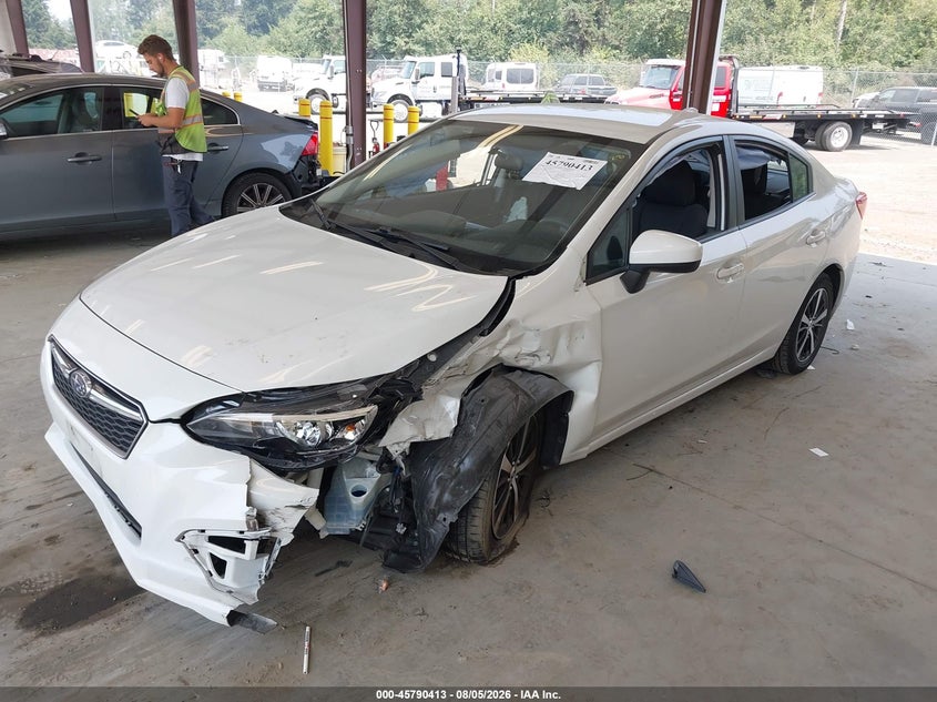 Vin: 4s3gkac69k3612410, lot: 46289237, subaru impreza 2.0i premium 20192