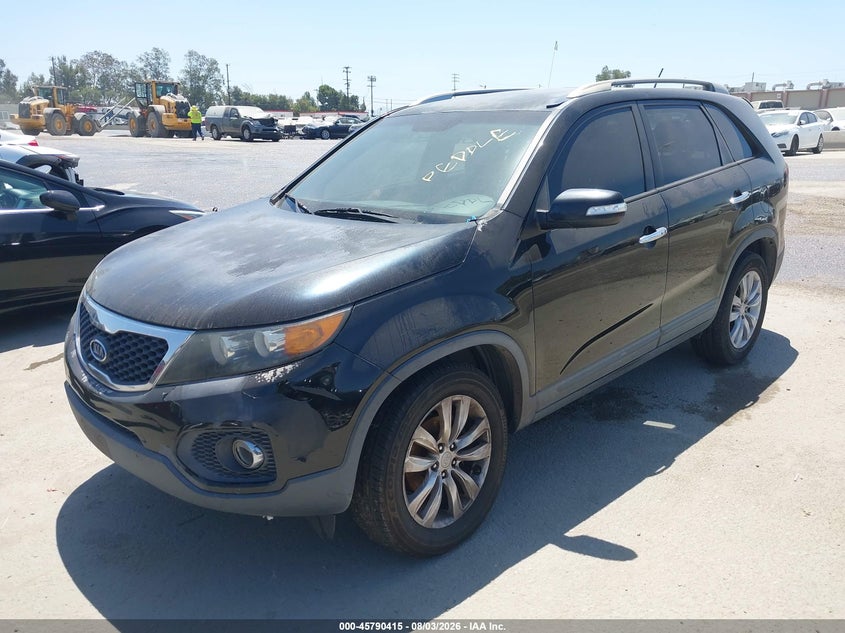 Vin: 5xyku4a26bg161647, lot: 46289239, kia sorento ex v6 20112