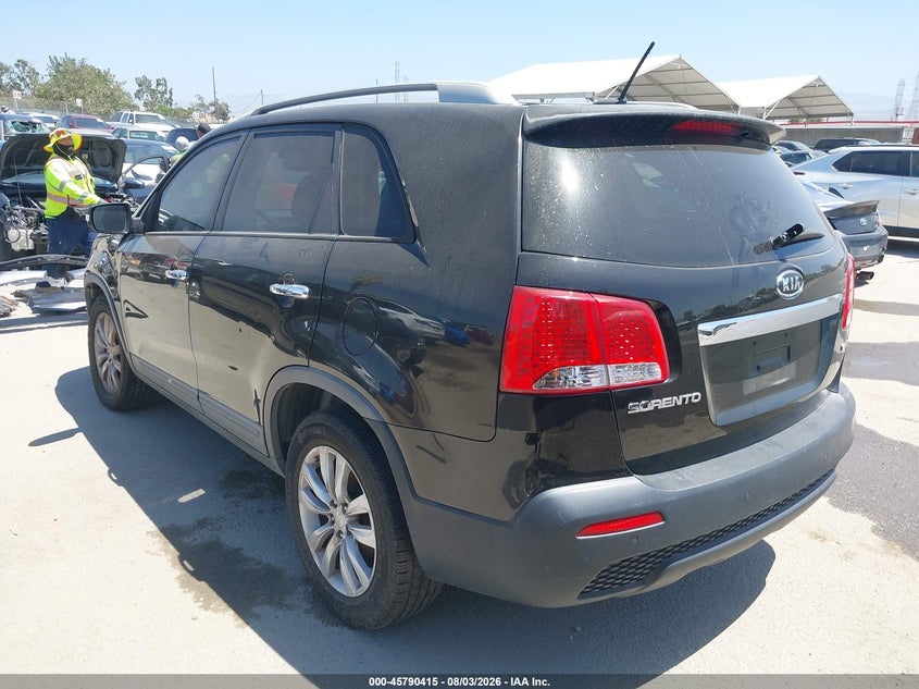 Vin: 5xyku4a26bg161647, lot: 46289239, kia sorento ex v6 20113