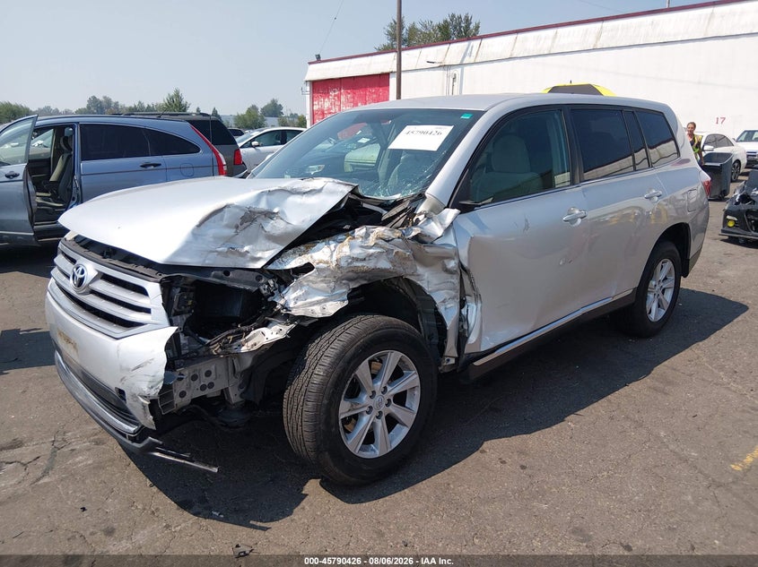 Vin: 5tdza3eh4bs010180, lot: 46289250, toyota highlander 20112