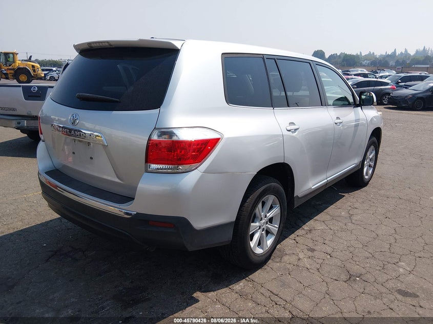 Vin: 5tdza3eh4bs010180, lot: 46289250, toyota highlander 20114