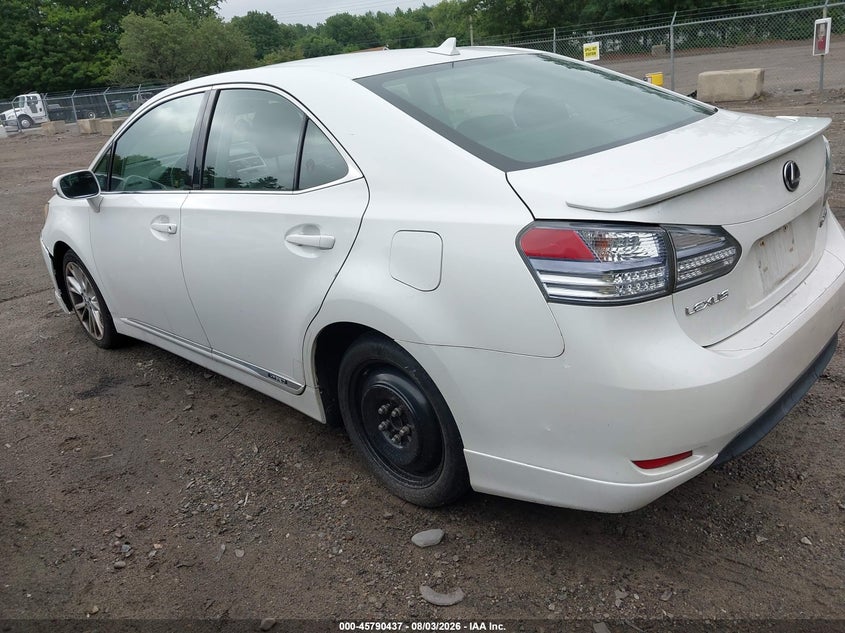 2010 LEXUS HS 250H auction photo 3