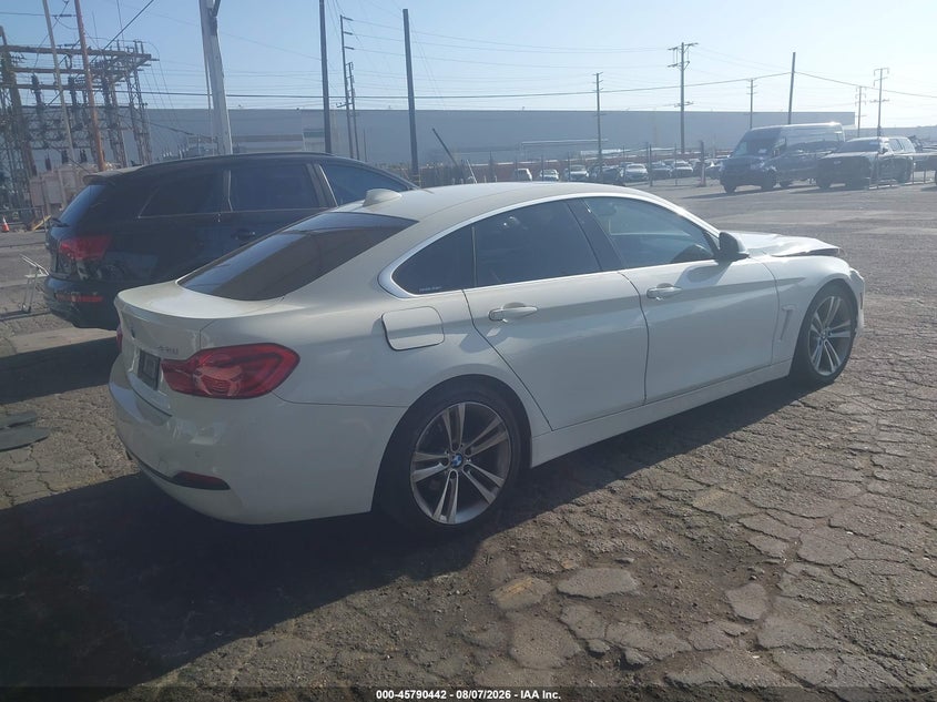 Vin: wba4j1c56jbg80813, lot: 46289266, bmw 430i gran coupe 20184