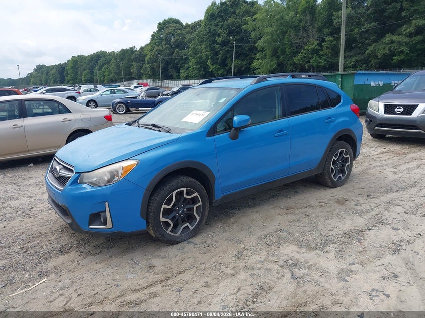 Vin: jf2gpakc1gh319430, lot: 46289295, subaru crosstrek 2.0i limited 20162