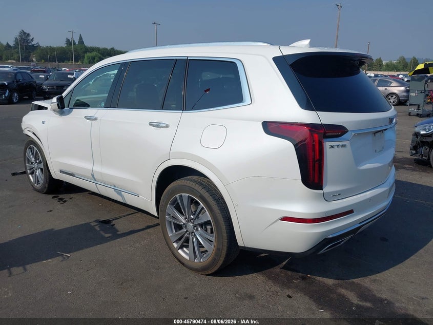 Vin: 1gykpfrsxnz104522, lot: 46289298, cadillac xt6 awd premium luxury 20223