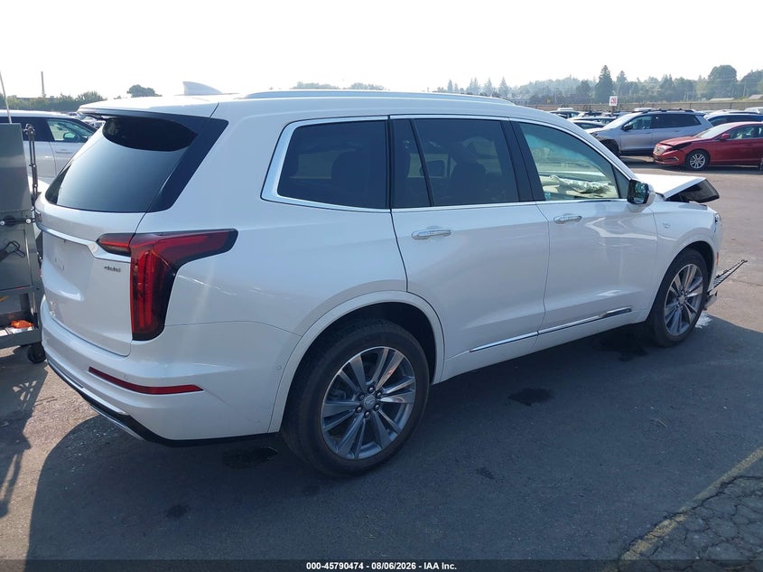 Vin: 1gykpfrsxnz104522, lot: 46289298, cadillac xt6 awd premium luxury 20224