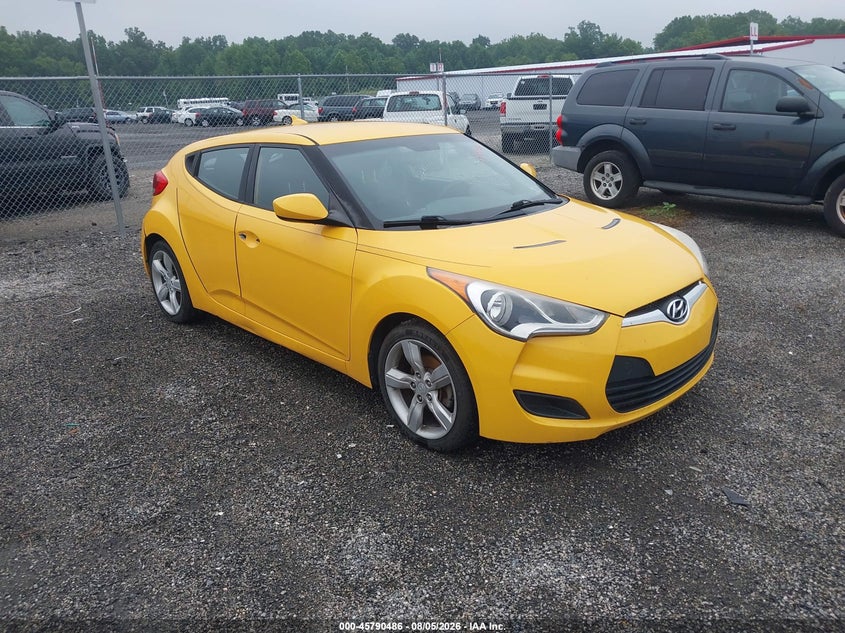 2014 HYUNDAI VELOSTER auction photo 1