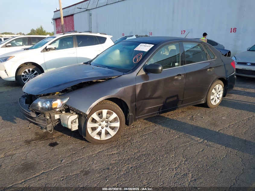SUBARU IMPREZA 2008 VIN JF1GE616X8H506170