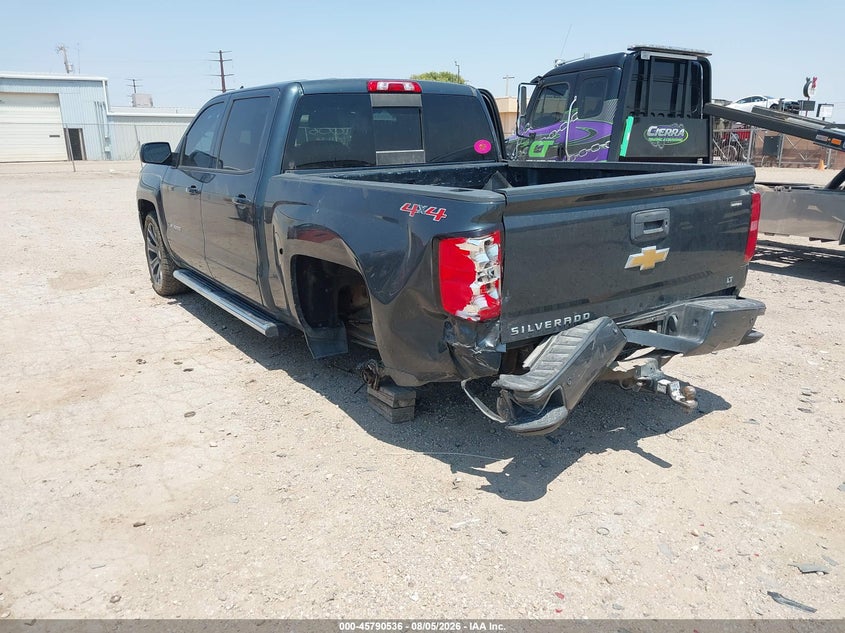 Vin: 3gcukrec8hg281006, lot: 46289360, chevrolet silverado 1500 lt 20173
