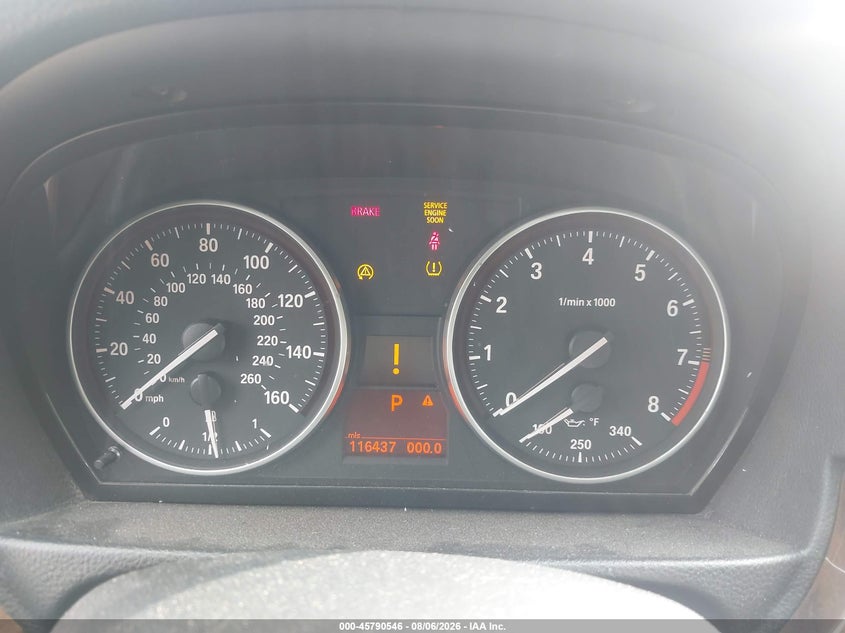 BMW 335XI 2008 VIN WBAWC73568E065612