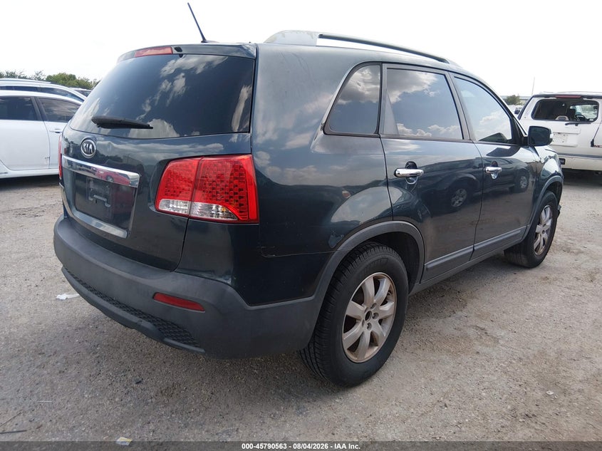Vin: 5xykt4a29bg126197, lot: 46289387, kia sorento lx v6 20114