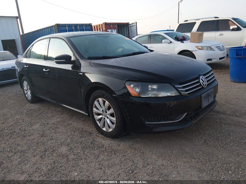 2013 VOLKSWAGEN PASSAT auction photo 1